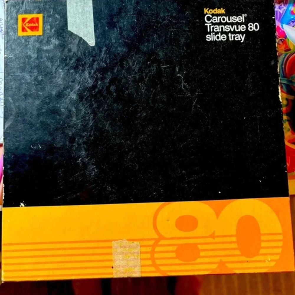 Kodak Carousel Transvue 80 Slide Tray -looks like it’s never been used